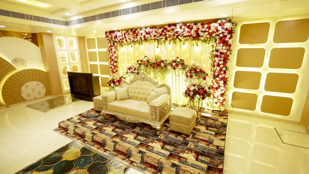 the infinity hotel in kanpur.this the banquet hall of the infinity hotel in kanpur.