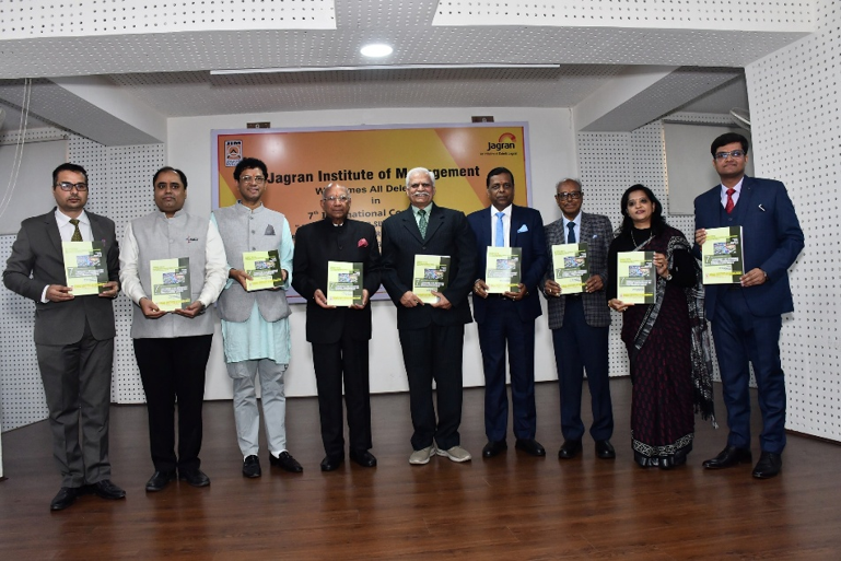 Image of faculty in Jagran institute of management.